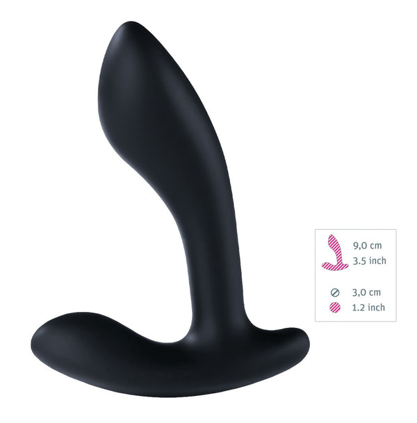 Mystim Butt plug - Zwart - Mystim - SKU: 5298260000