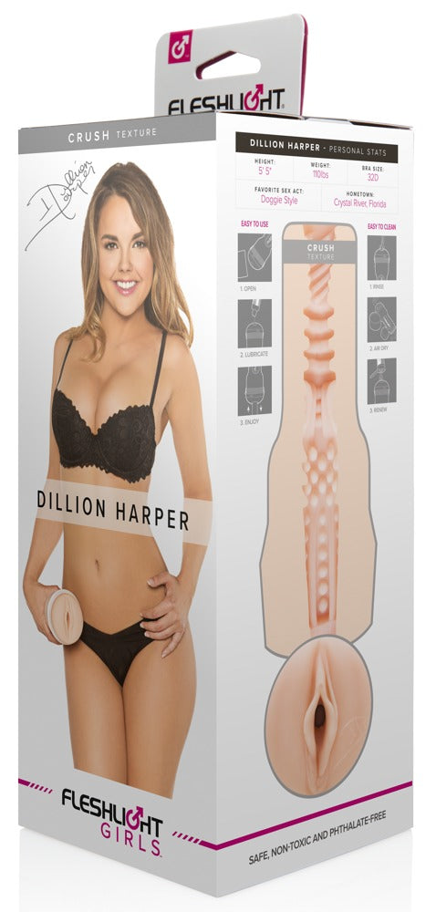 Fleshlight Dillion Harper Crush - Huidskleur Licht - Fleshlight - SKU: 5309990000