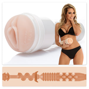 Fleshlight Masturbator realistisch met gegroefde binnenkant - Huidskleur