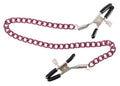 You2Toys Tepelklemmen met ketting - Paars
