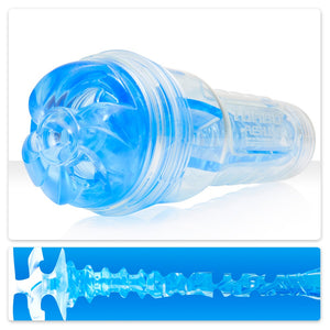 Fleshlight Stuwkracht met 3-niveaus penetratie - Blauw