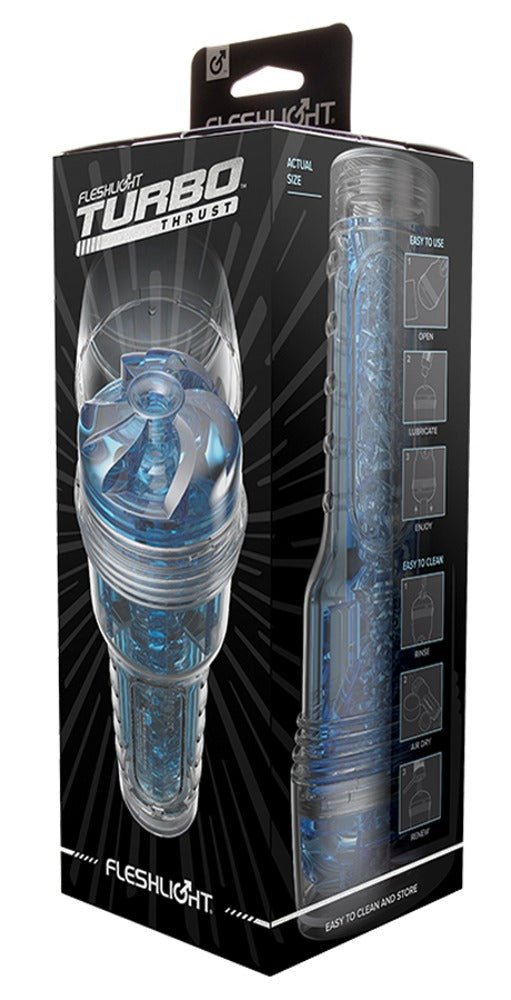 Fleshlight Turbo Thrust masturbator - Blauw - Fleshlight - SKU: 5313590000