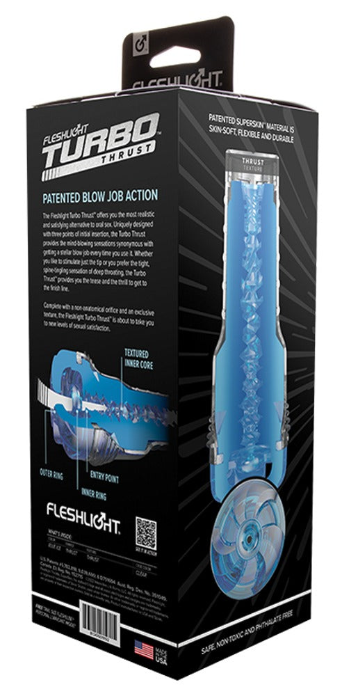Fleshlight Turbo Thrust masturbator - Blauw - Fleshlight - SKU: 5313590000