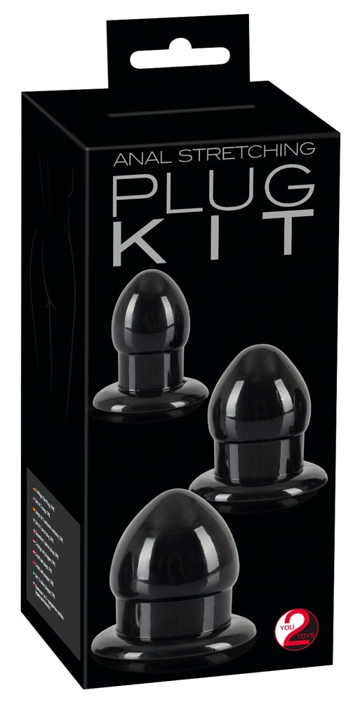 You2Toys Anale plug kit - Zwart - You2Toys - SKU: 5315700000