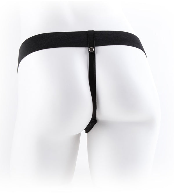 Fetish Fantasy Series Strap-on hol met ballen - Huidskleur - Fetish Fantasy Series - SKU: 5316420000