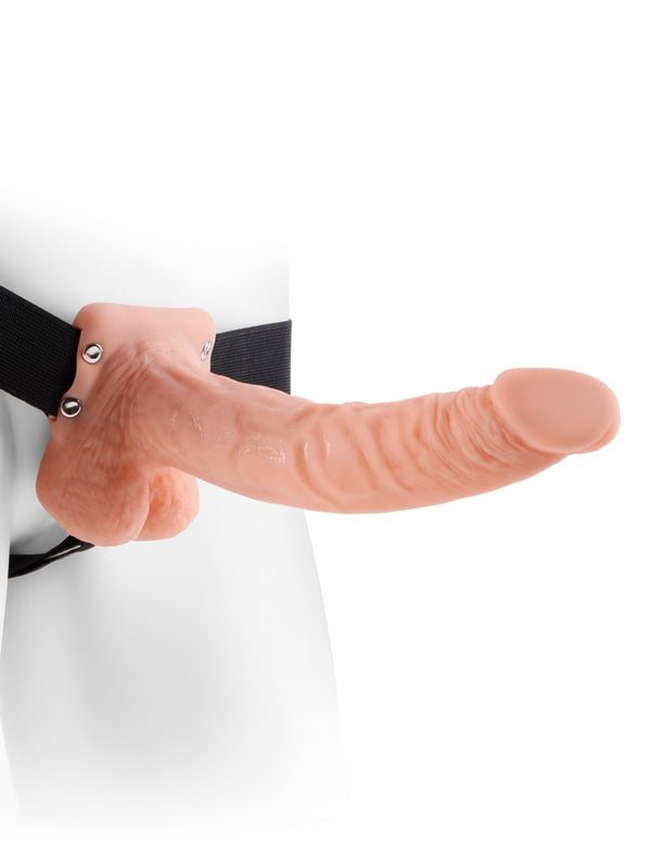 Fetish Fantasy Series holle strap-on - Huidskleur Licht - Fetish Fantasy Series - SKU: 5316690000