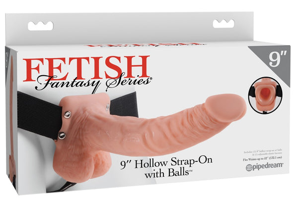Fetish Fantasy Series holle strap-on - Huidskleur Licht - Fetish Fantasy Series - SKU: 5316690000