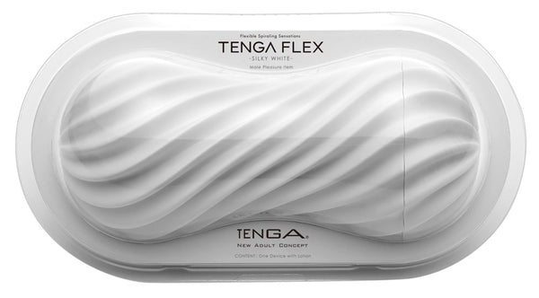 TENGA Masturbator met vacuüm en stimulerende textuur - Wit - TENGA - SKU: 5318980000