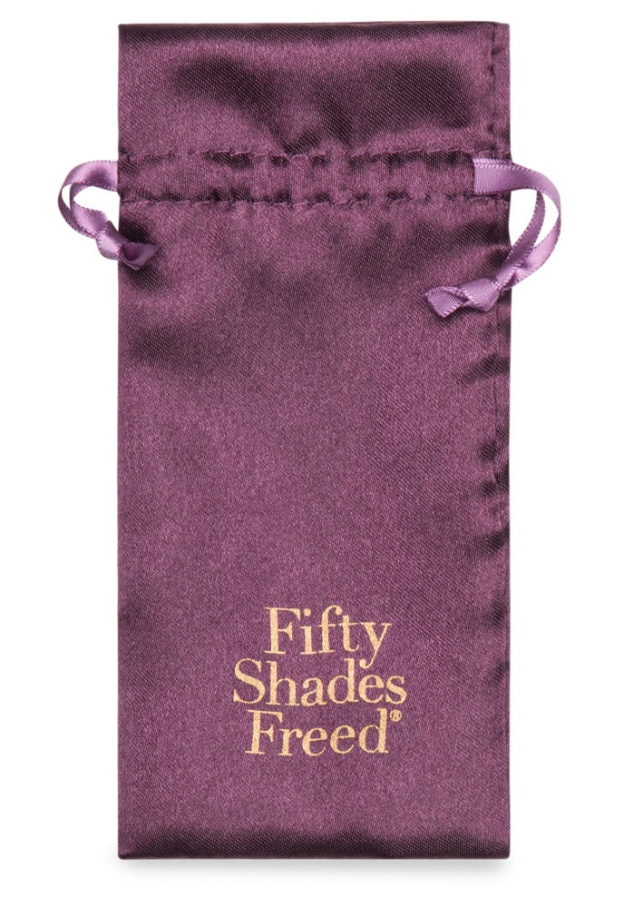 Fifty Shades of Grey tepelklemset met kralen - Goud