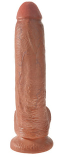 King Cock Dildo realistisch met gebogen vorm - Licht