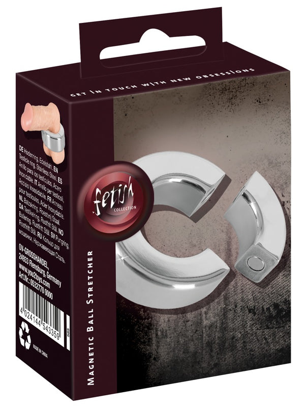 fetish Collection magnetische ballstretcher - Zilver - fetish Collection - SKU: 5327700000