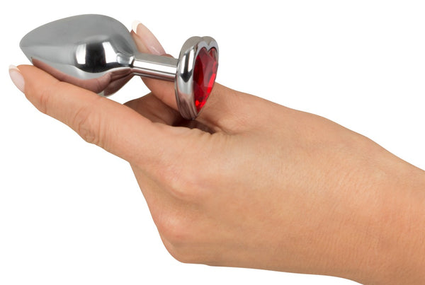 You2Toys Diamond plug aluminium - Zilver - You2Toys - SKU: 5327890000