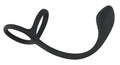 Black Velvets Cock & ball ring - Zwart