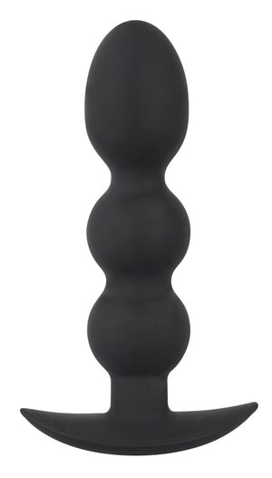 Black Velvets Kralen plug - Zwart