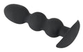 Black Velvets Kralen plug - Zwart