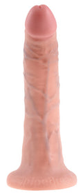 King Cock Realistic dildo met zuignap en levensechte details - Licht
