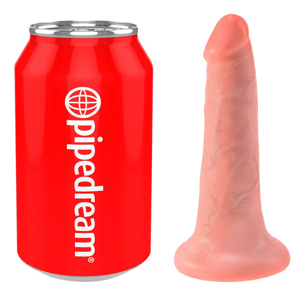 King Cock 5" realistische dildo - Huidskleur Licht - King Cock - SKU: 5330760000