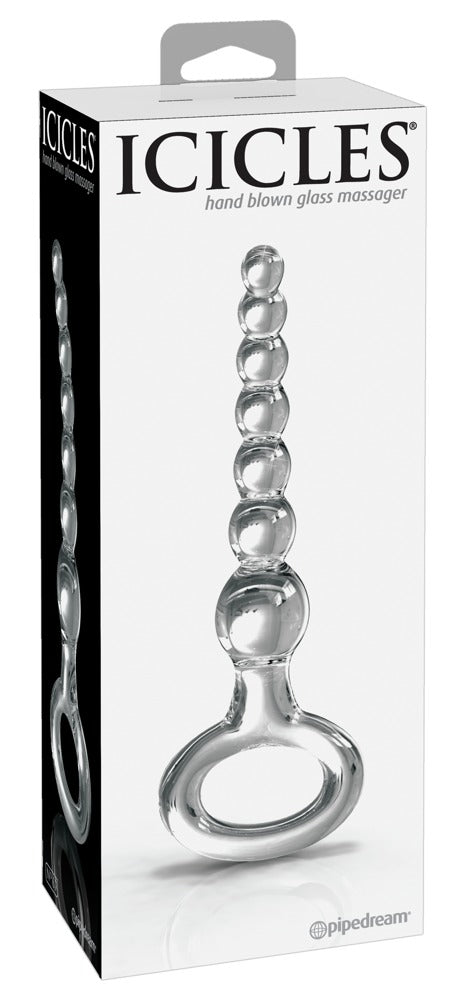 Icicles nr. 67 anal beads - Transparant - Icicles - SKU: 5331730000
