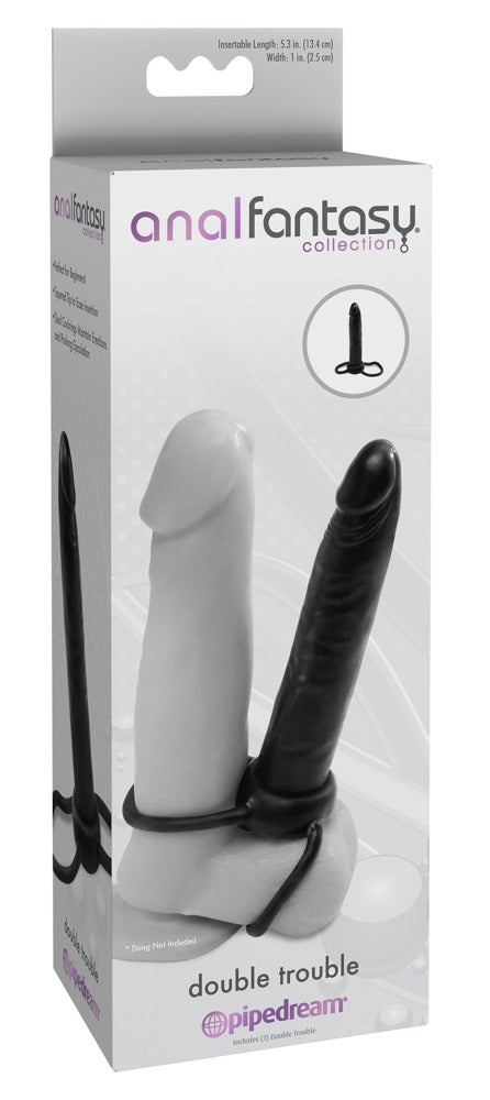 Anal Fantasy Collection Dildo - Zwart