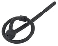 Penisplug Piss Play ring - Zwart