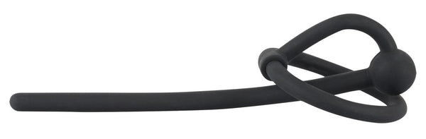 Penisplug Piss Play ring - Zwart - Penisplug - SKU: 5335990000