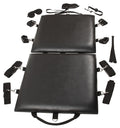 You2Toys Bondagebord opvouwbaar met draagriem - Zwart