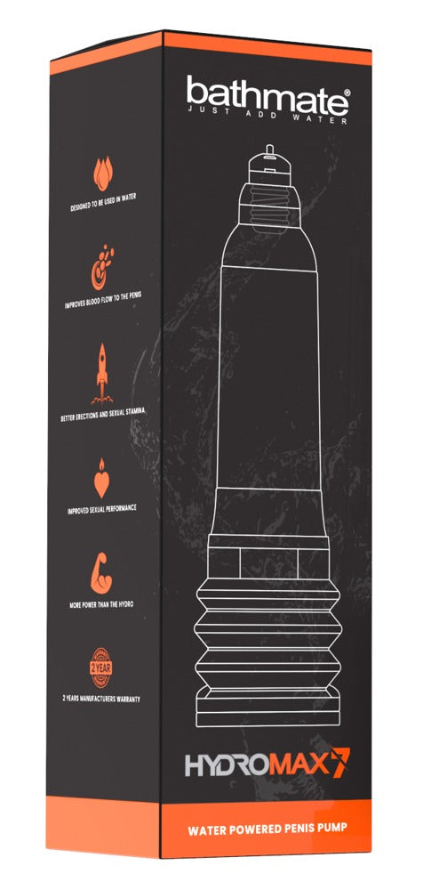 Bathmate Penis pomp waterdicht met hydromassage - Transparant - Bathmate - SKU: 5340210000