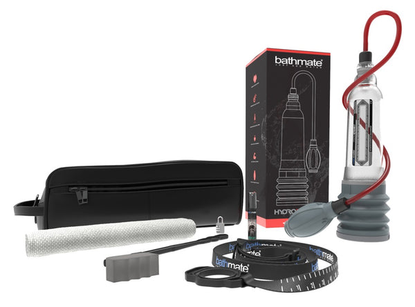 Bathmate Hydro penis pomp met accessoires - Transparant - Bathmate - SKU: 5341020000