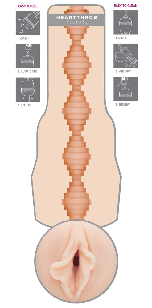 Fleshlight Brandi realistische - Huidskleur Licht - Fleshlight - SKU: 5342690000