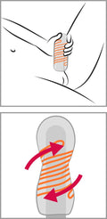 TENGA Spinner masturbator - Transparant