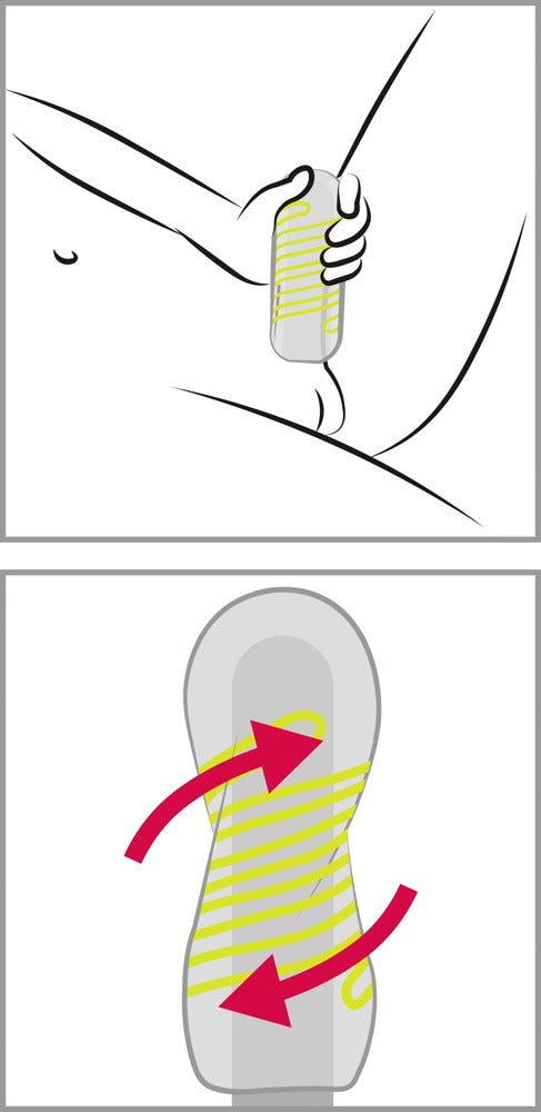 TENGA Spinner masturbator - Transparant - TENGA - SKU: 5343230000
