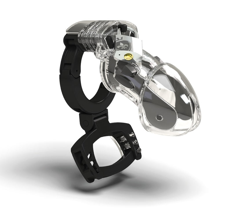 Mystim E-stim haankooi met 2 platina elektrodes - Transparant