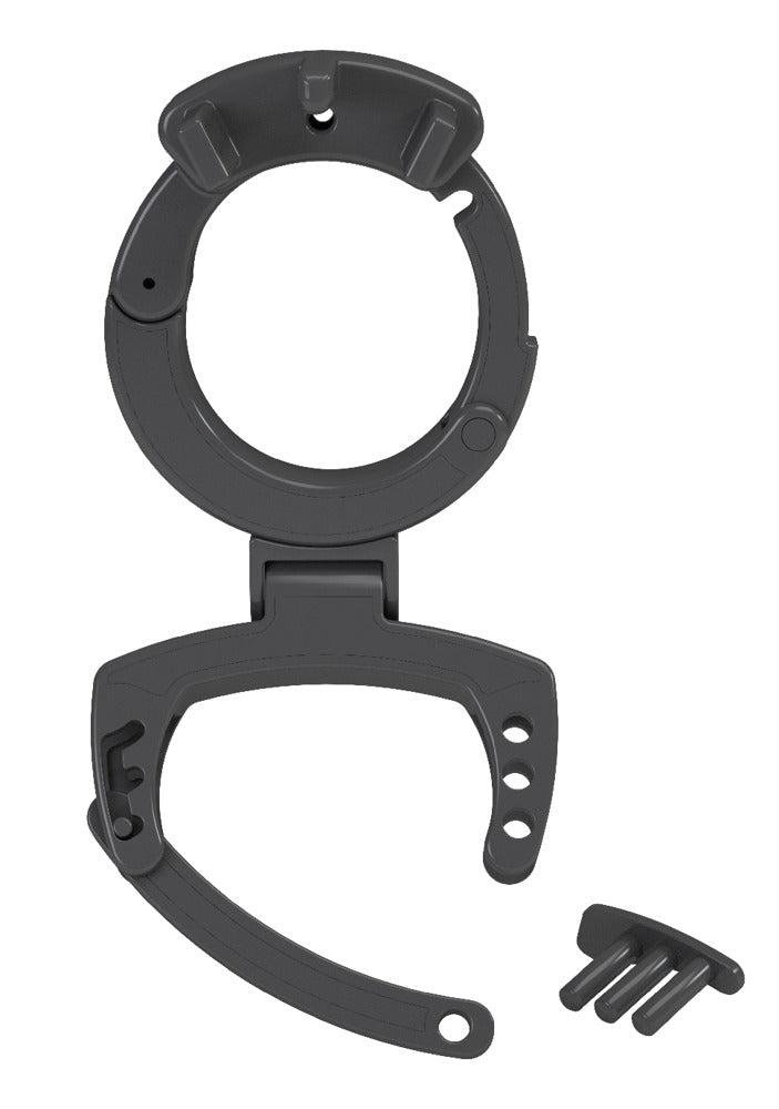 Mystim E-stim haankooi met 2 platina elektrodes - Transparant