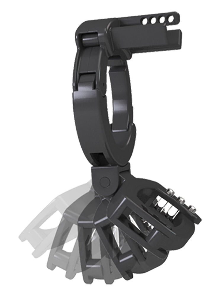 Mystim E-stim haankooi met 2 platina elektrodes - Transparant