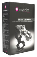 Mystim E-stim haankooi met 2 platina elektrodes - Transparant