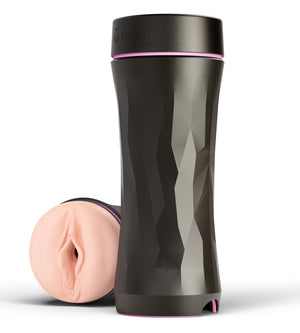 Mystim Vagina stimulator met E-stim adapter - Zwart