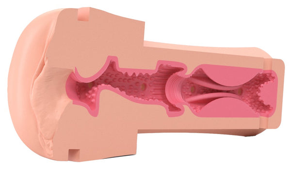 Mystim vagina masturbator E-stim - Zwart - Mystim - SKU: 5346090000