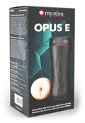 Mystim Vagina stimulator met E-stim adapter - Zwart