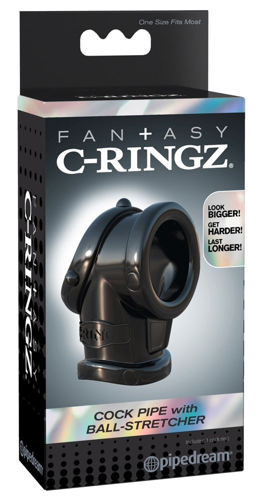 Fantasy C-Ringz Kogelpijp - Zwart