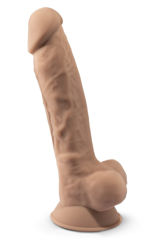 SILEXD Realistic dildo met geheugeneffect en zuignap - Huidskleur - SILEXD - SKU: 5349600000