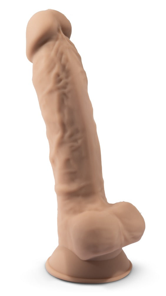 SILEXD Realistic dildo met geheugeneffect en zuignap - Huidskleur - SILEXD - SKU: 5349600000