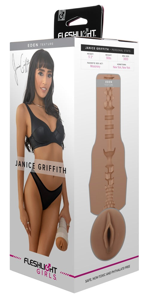 Fleshlight Masturbator met textuur en zaklampontwerp - Huidskleur