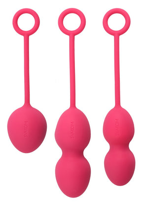 SVAKOM Love ball set 3 gewichten - Roze