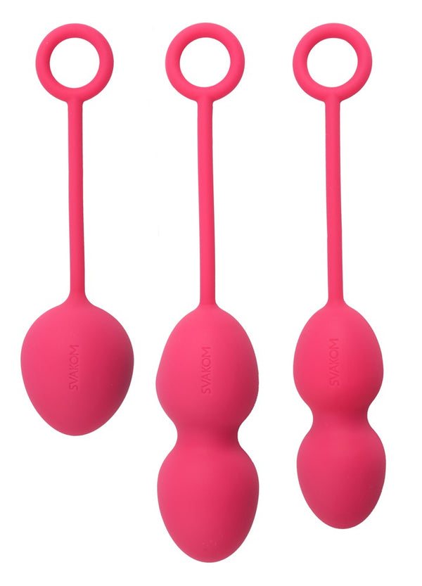 SVAKOM Love ball set 3 gewichten - Roze - SVAKOM - SKU: 5356720000