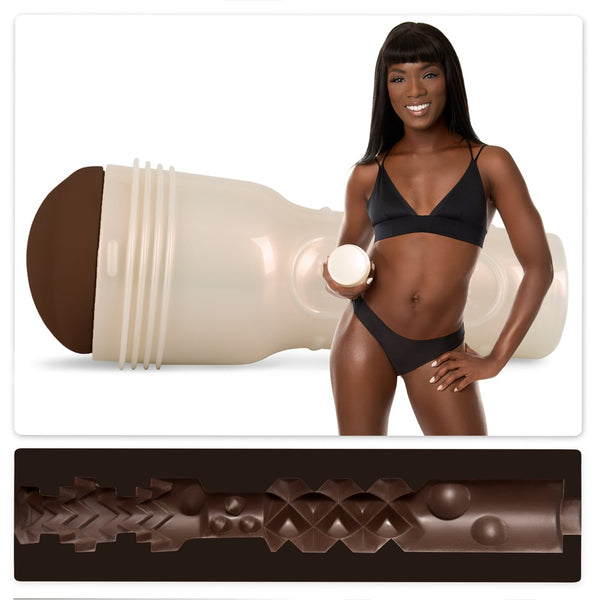Fleshlight Ana Foxxx masturbator - Huidskleur Donker - Fleshlight - SKU: 5360400000