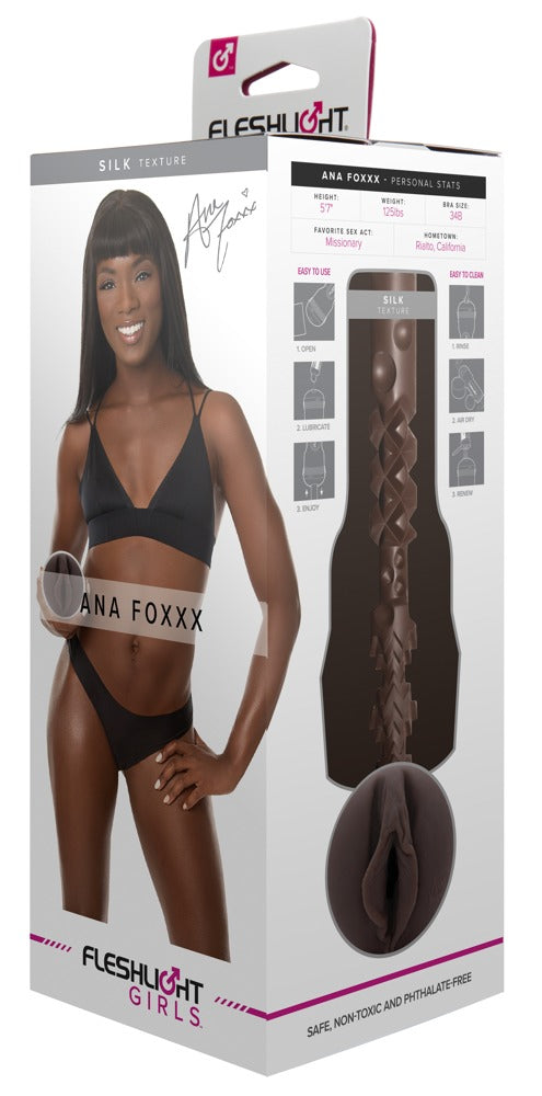Fleshlight Ana Foxxx masturbator - Huidskleur Donker - Fleshlight - SKU: 5360400000