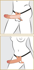 Realistixxx Strap-on sleeve - Huidskleur Licht