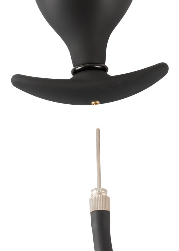 You2Toys Opblaasbare plug - Zwart - You2Toys - SKU: 5362100000