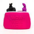 happyrabbit opbergtas met ritssluiting - Roze