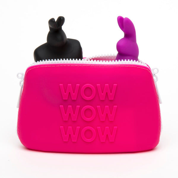 happyrabbit opbergtas met ritssluiting - Roze - happyrabbit - SKU: 5362530000